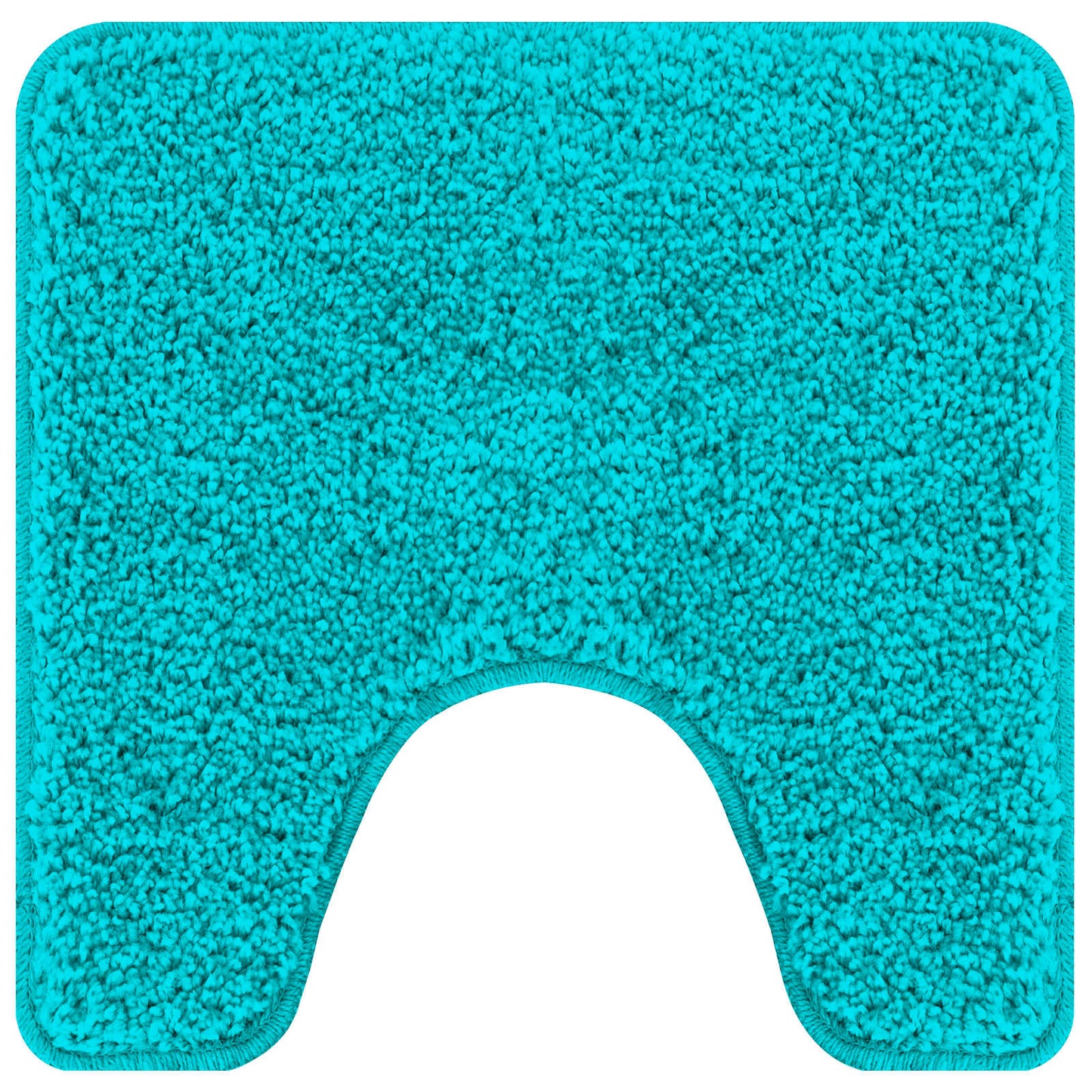 Antislip Badmat Set 3 pcs Turquoise PP