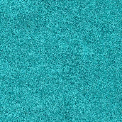 Antislip Badmat Set 3 pcs Turquoise PP