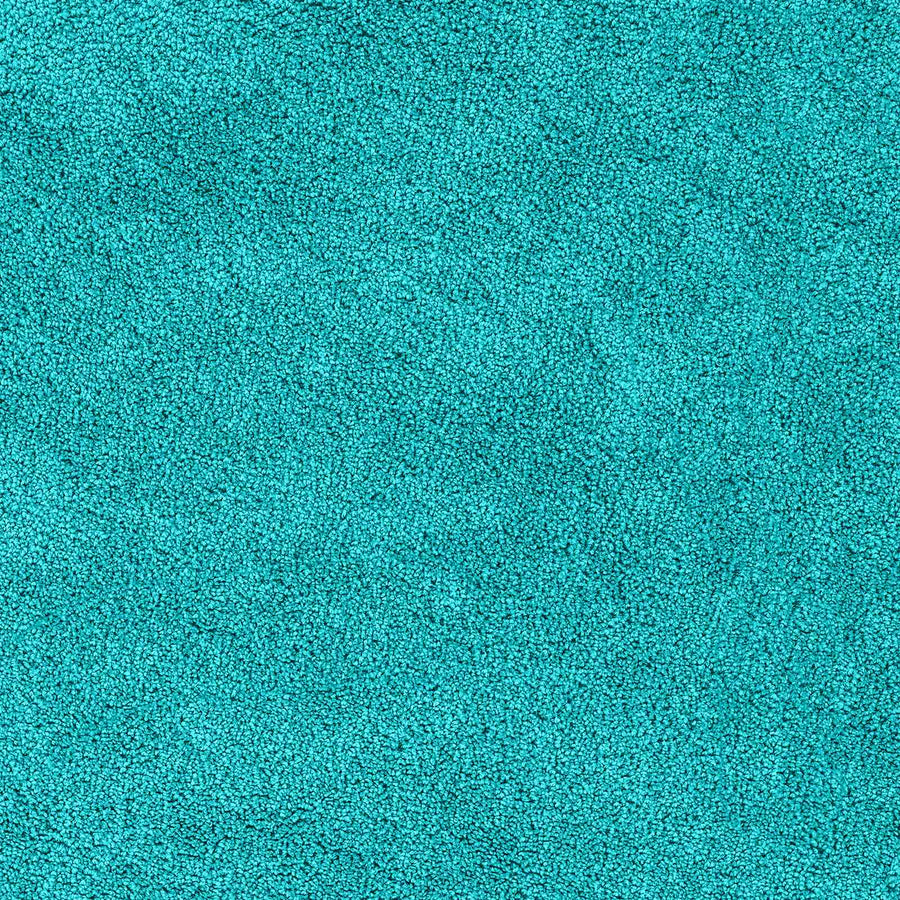 Antislip Badmat Set 3 pcs Turquoise PP