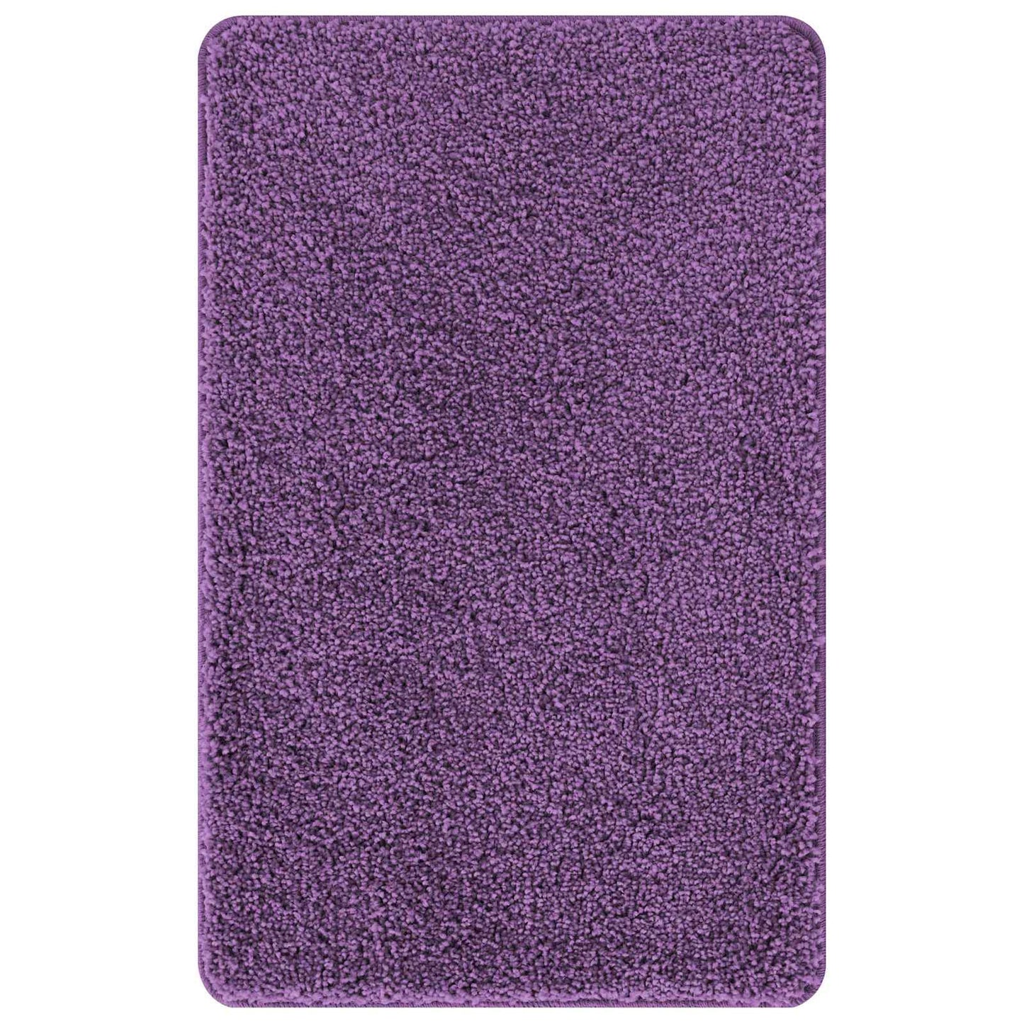 Antislip Badmat Set 3 pcs Paars PP