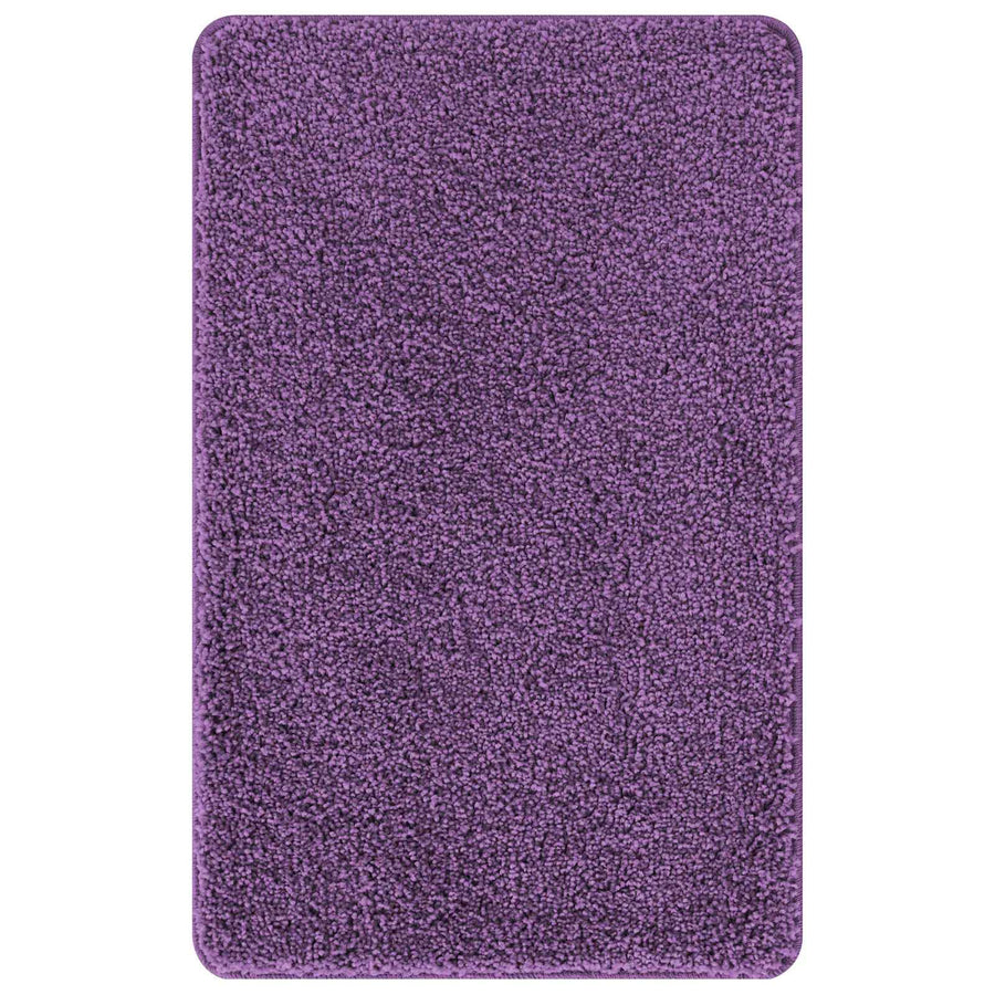 Antislip Badmat Set 3 pcs Paars PP