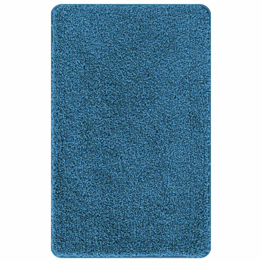 Antislip Badmat Set 3 pcs Blauw PP