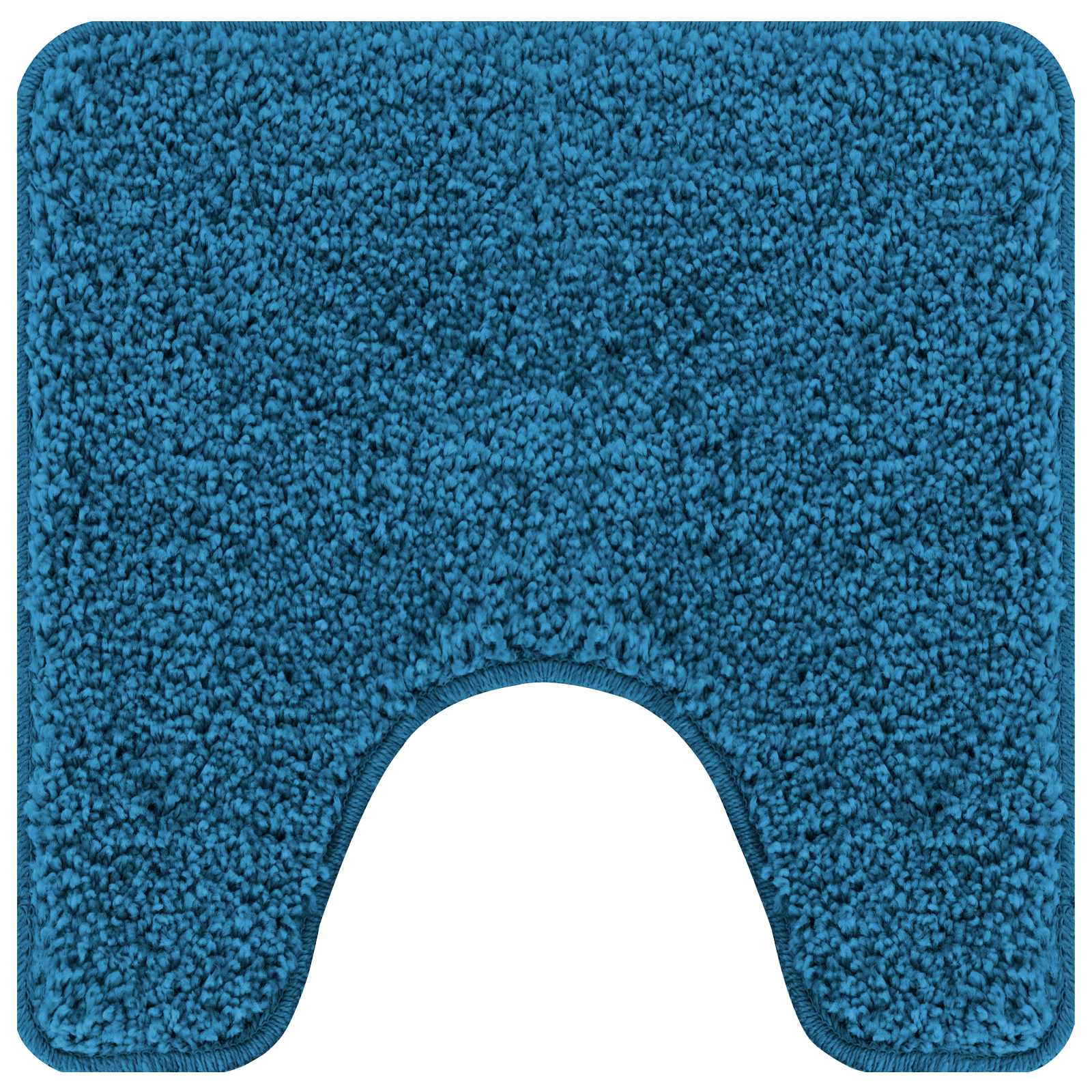 Antislip Badmat Set 3 pcs Blauw PP