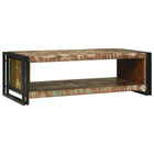 Coffee Table Multicolour 120 x 50 x 38 cm Solid Reclaimed Wood