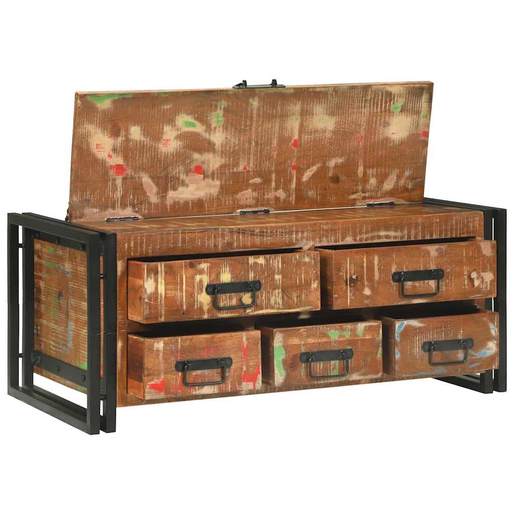 Salontafel Bruin 90 x 50 x 38 cm massief gerecycled hout