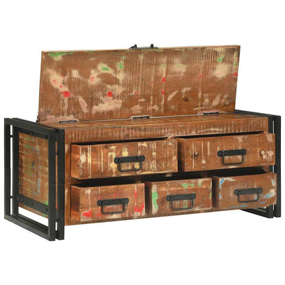 Salontafel Bruin 90 x 50 x 38 cm massief gerecycled hout