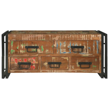 Salontafel Bruin 90 x 50 x 38 cm massief gerecycled hout