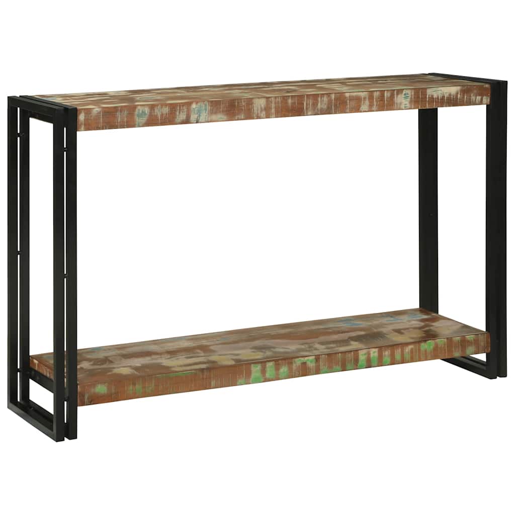 Wandtafels Multikleur 120 x 33 x 75 cm massief gerecycled hout