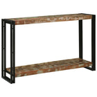 Console Table Multicolour 120 x 33 x 75 cm Solid Reclaimed Wood