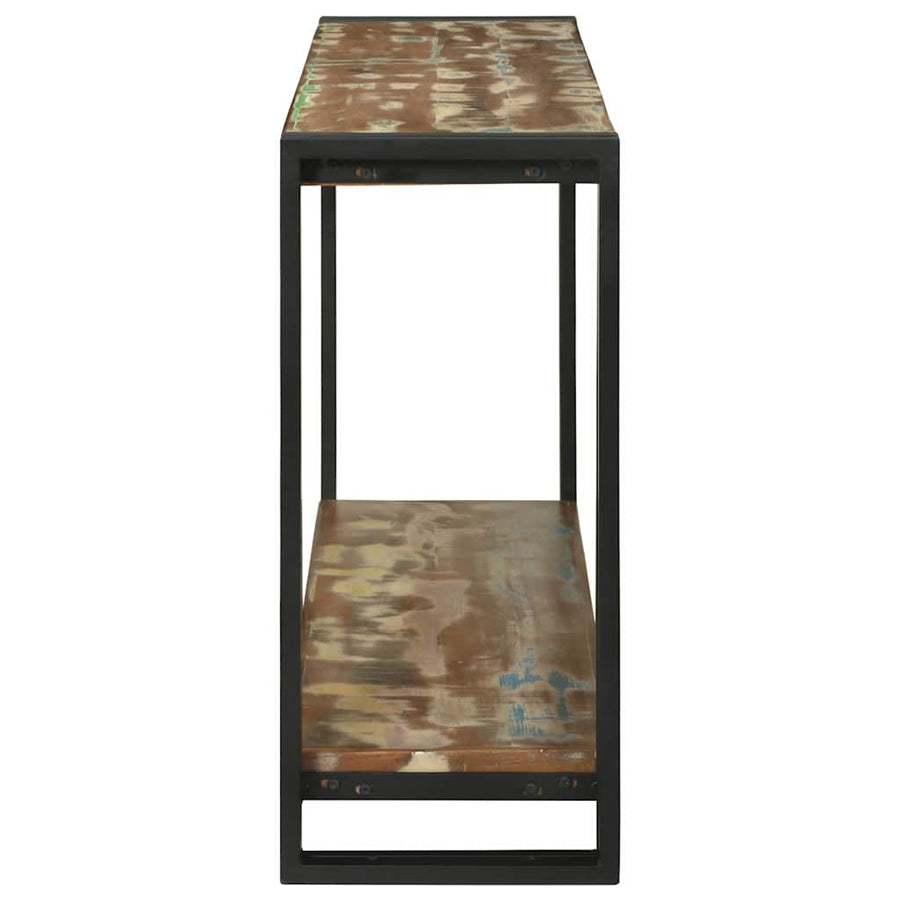 Wandtafels Multikleur 120 x 33 x 75 cm massief gerecycled hout