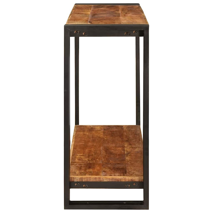Wandtafels Bruin 90 x 33 x 75 cm Massief ruw mangohout
