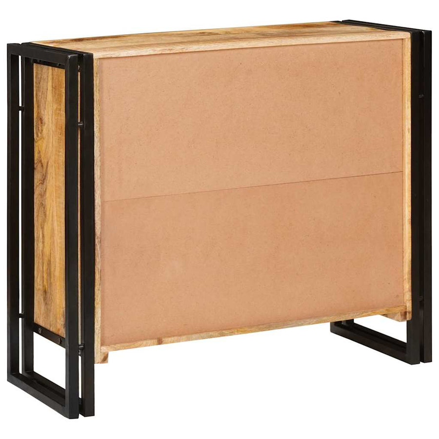Dressoir Bruin 80 x 33 x 70 cm massief mangohout