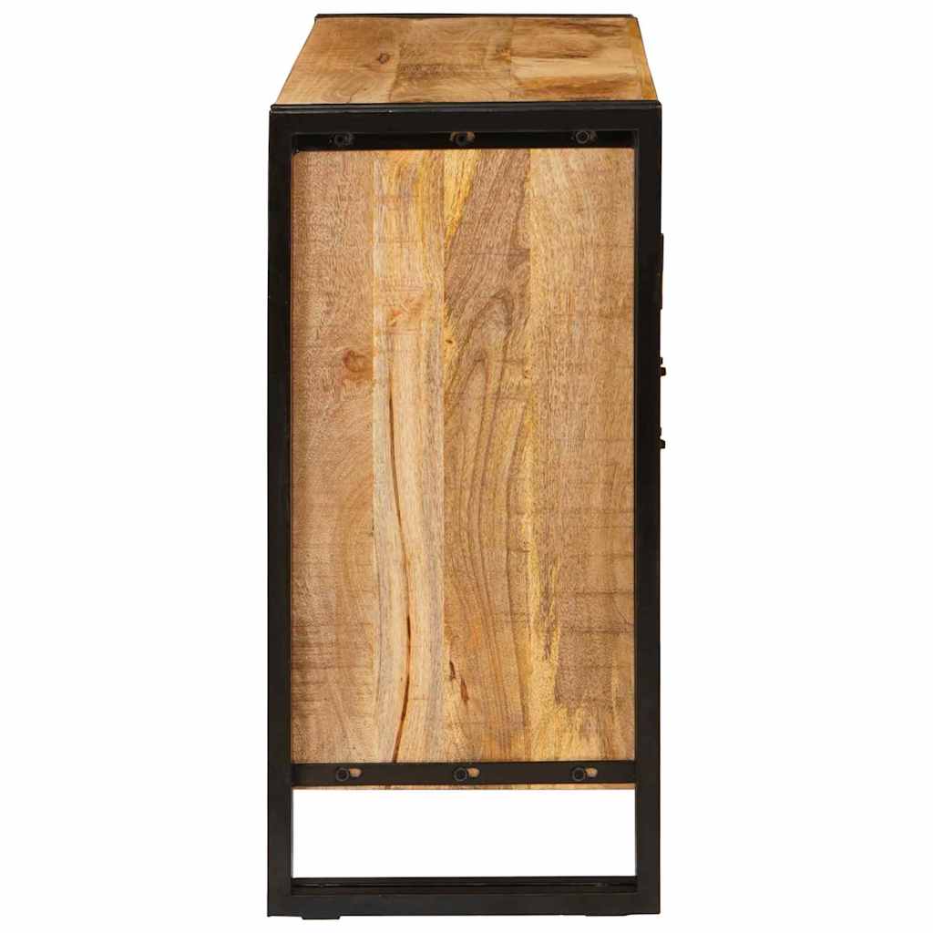 Dressoir Bruin 80 x 33 x 70 cm massief mangohout