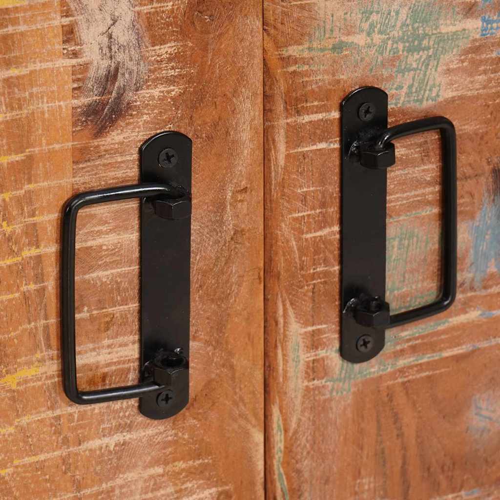Dressoir met deuren Bruin Massief Gerecycled Hout en Metaal