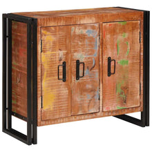 Dressoir met deuren Bruin Massief Gerecycled Hout en Metaal