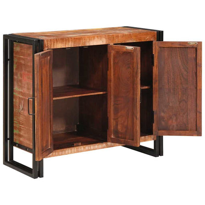 Dressoir met deuren Bruin Massief Gerecycled Hout en Metaal