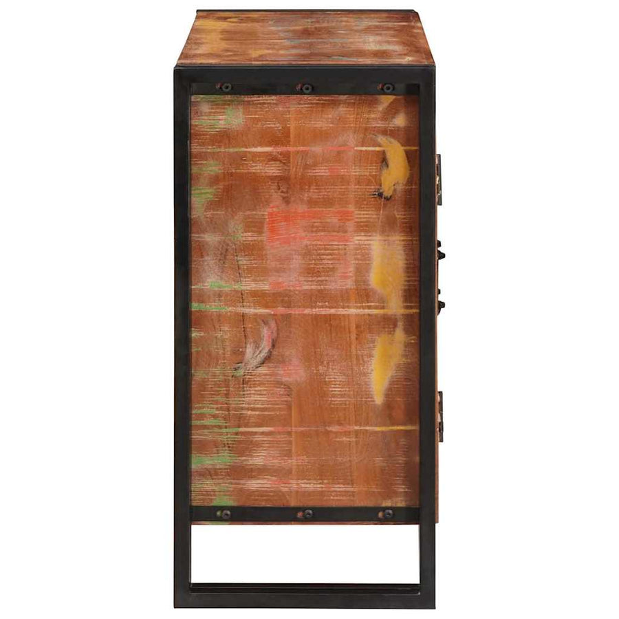 Dressoir met deuren Bruin Massief Gerecycled Hout en Metaal