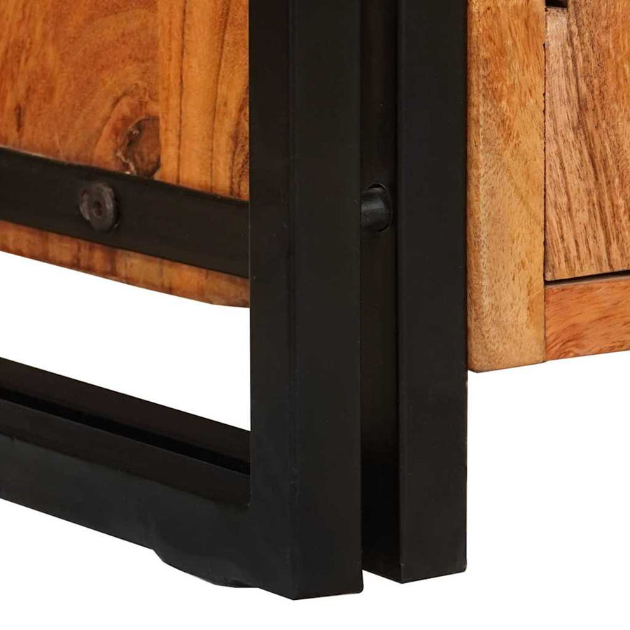 TV-kast Bruin 120 x 30 x 50 cm Massief acaciahout