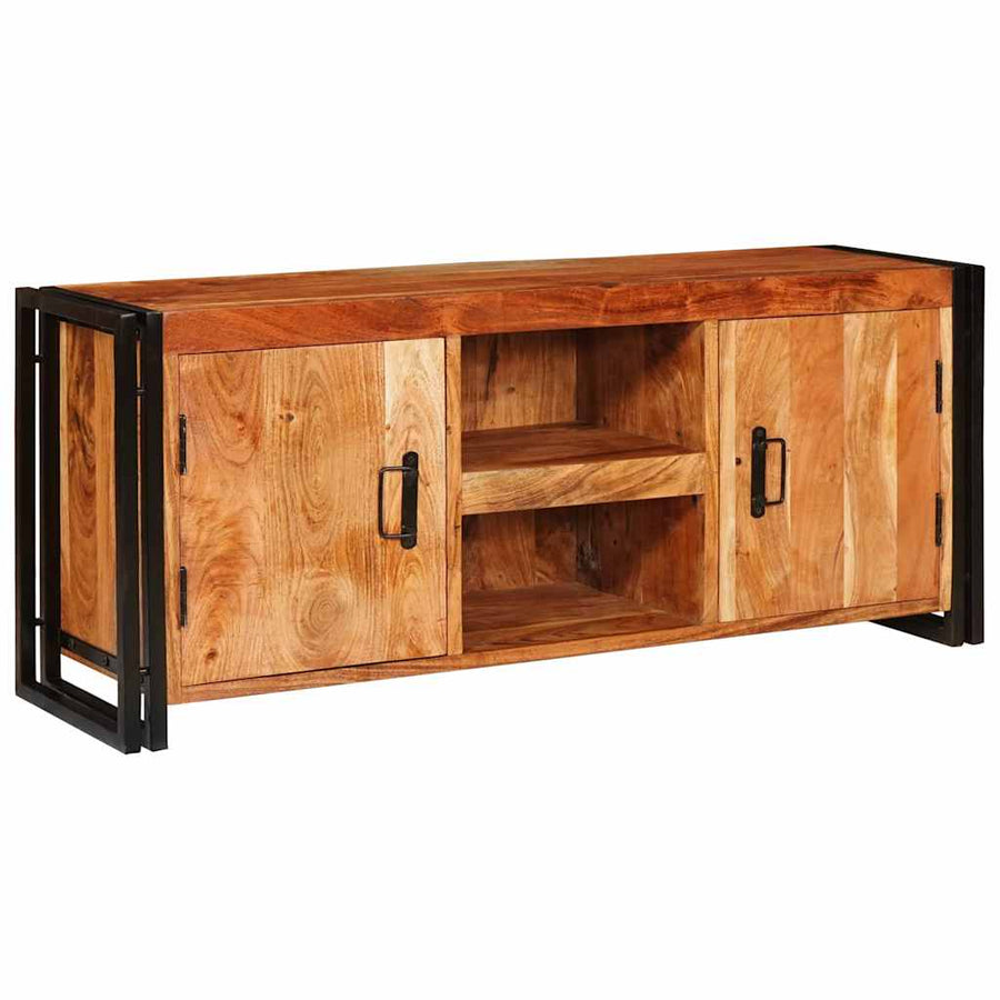 TV-kast Bruin 120 x 30 x 50 cm Massief acaciahout