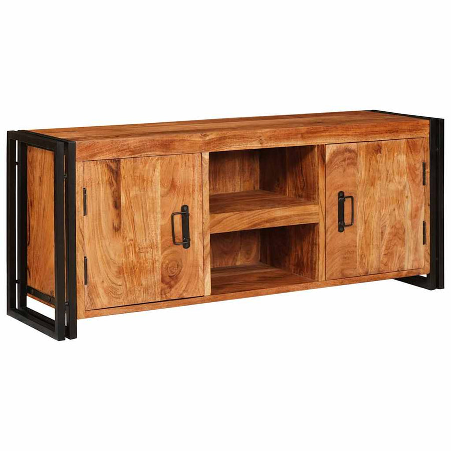 TV-kast Bruin 120 x 30 x 50 cm Massief acaciahout