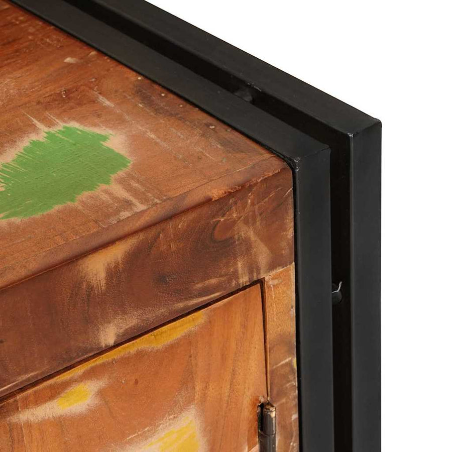 TV-kast Multikleur 120 x 30 x 50 cm massief gerecycled hout