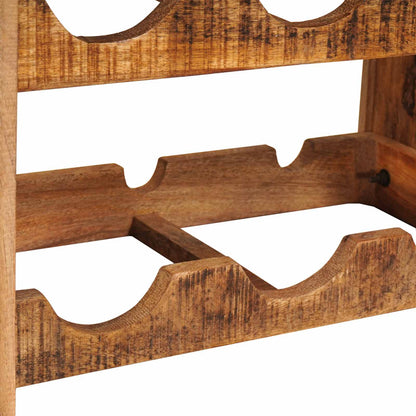 Wijnrek Bruin 100 x 45 x 33 cm Massief Ruw Mango Hout