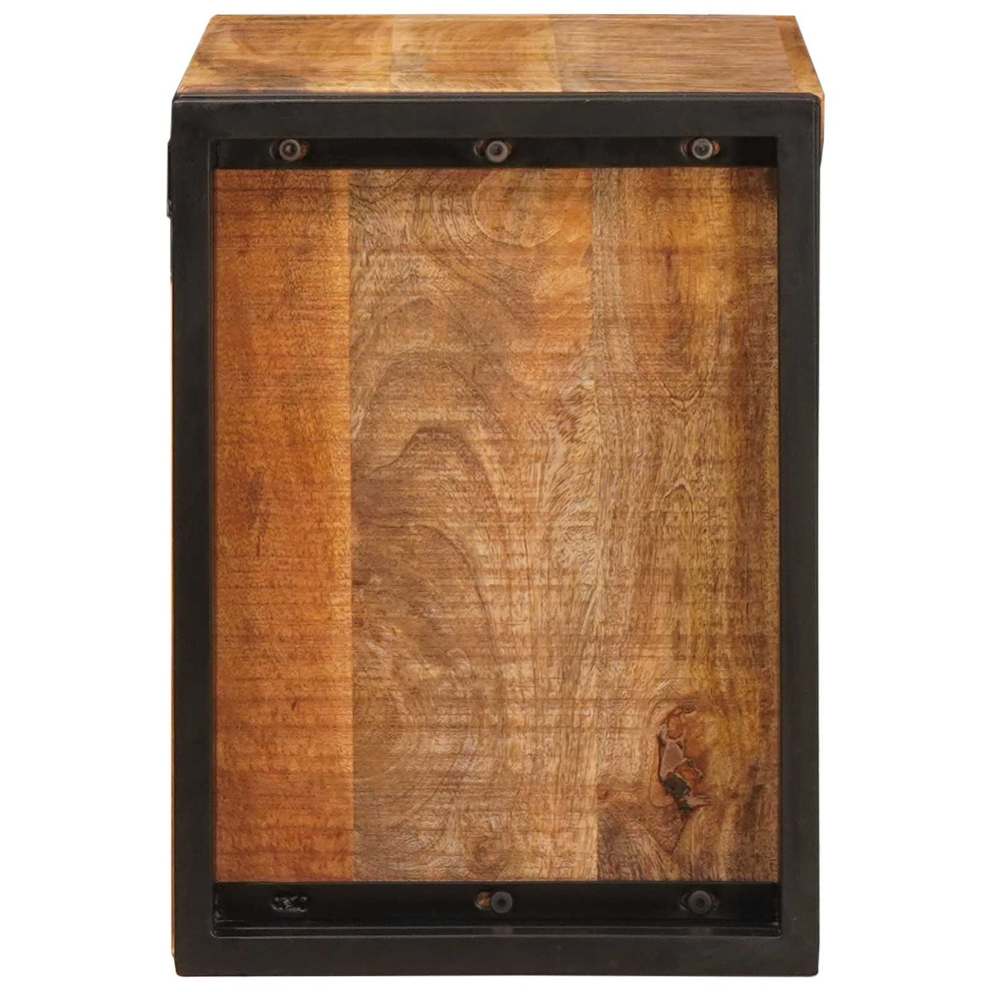 Wijnrek Bruin 100 x 45 x 33 cm Massief Ruw Mango Hout