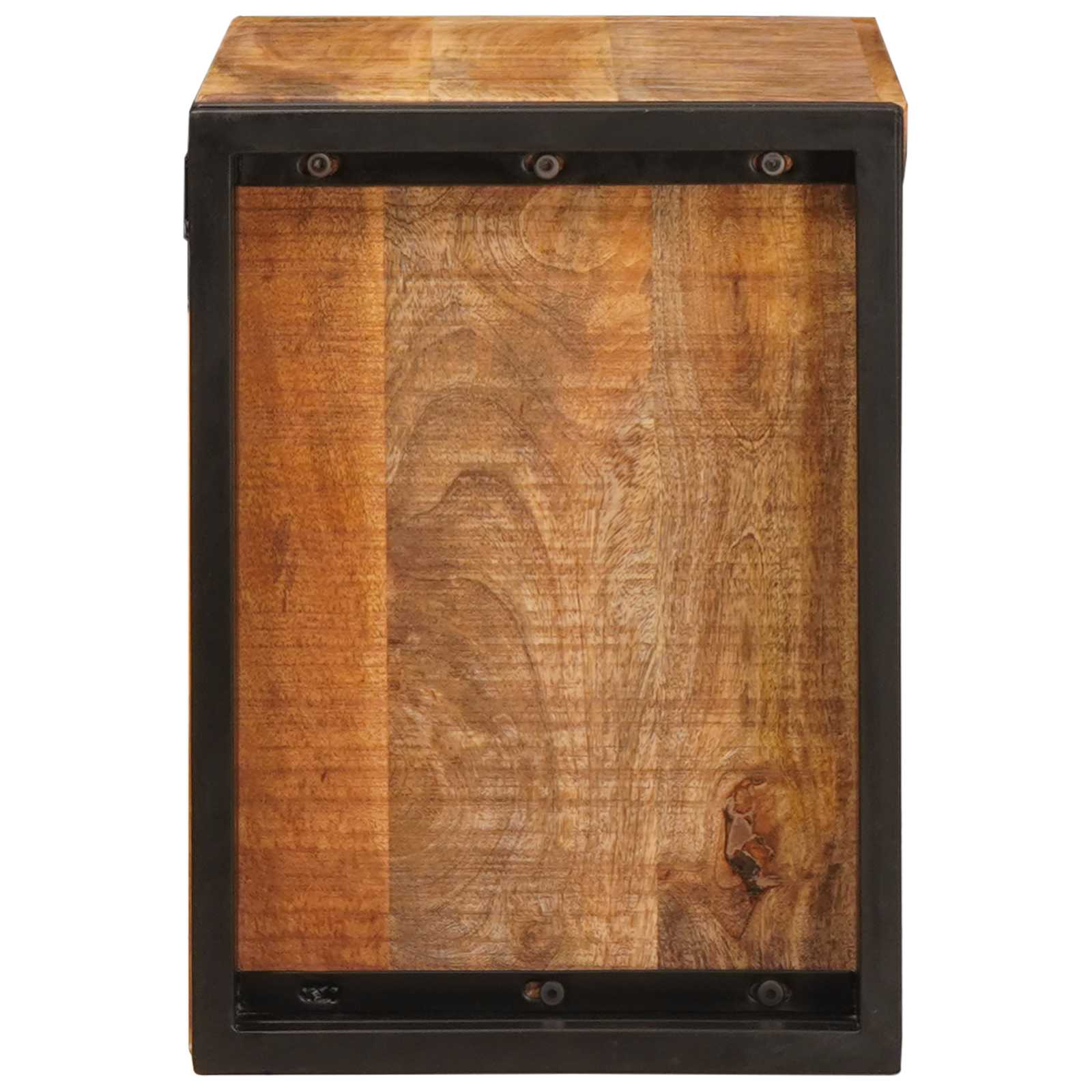 Wijnrek Bruin 100 x 45 x 33 cm Massief Ruw Mango Hout
