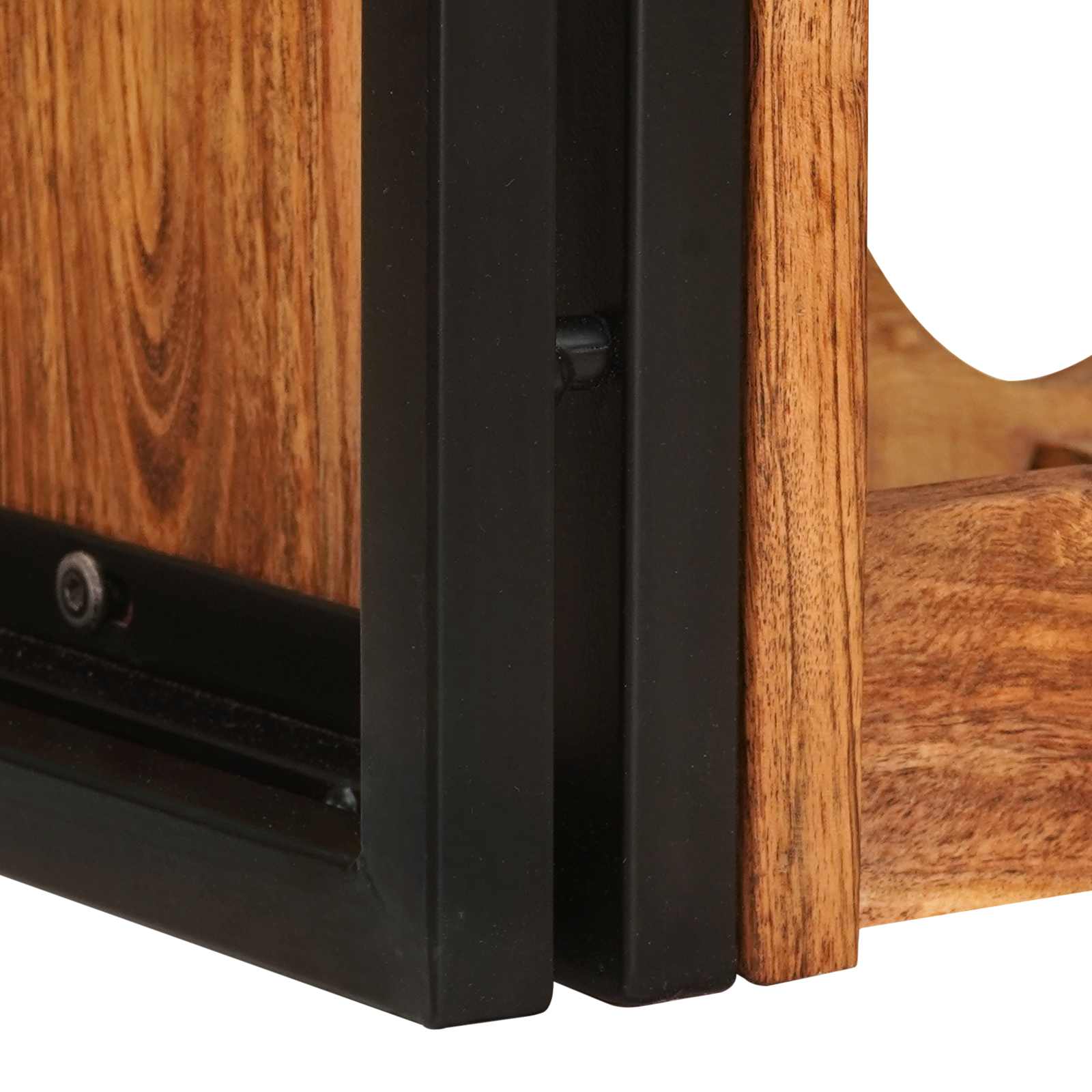 Wijnrek Bruin 100 x 45 x 33 cm Massief Acaciahout