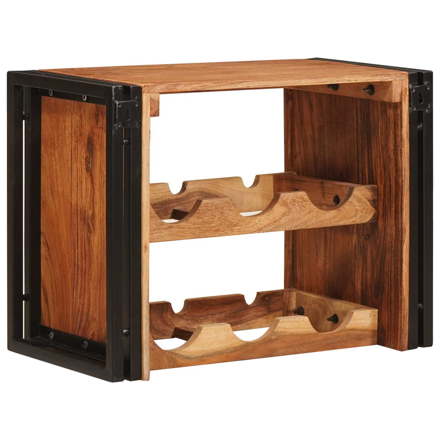 Wijnrek Bruin 100 x 45 x 33 cm Massief Acaciahout
