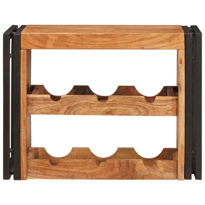 Wijnrek Bruin 100 x 45 x 33 cm Massief Acaciahout