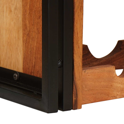 Wijnrek Bruin 100 x 45 x 33 cm Massief Acaciahout