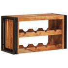 Wine Rack Brown 100 x 45 x 33 cm Solid Acacia Wood