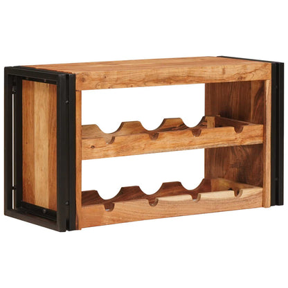 Wijnrek Bruin 100 x 45 x 33 cm Massief Acaciahout