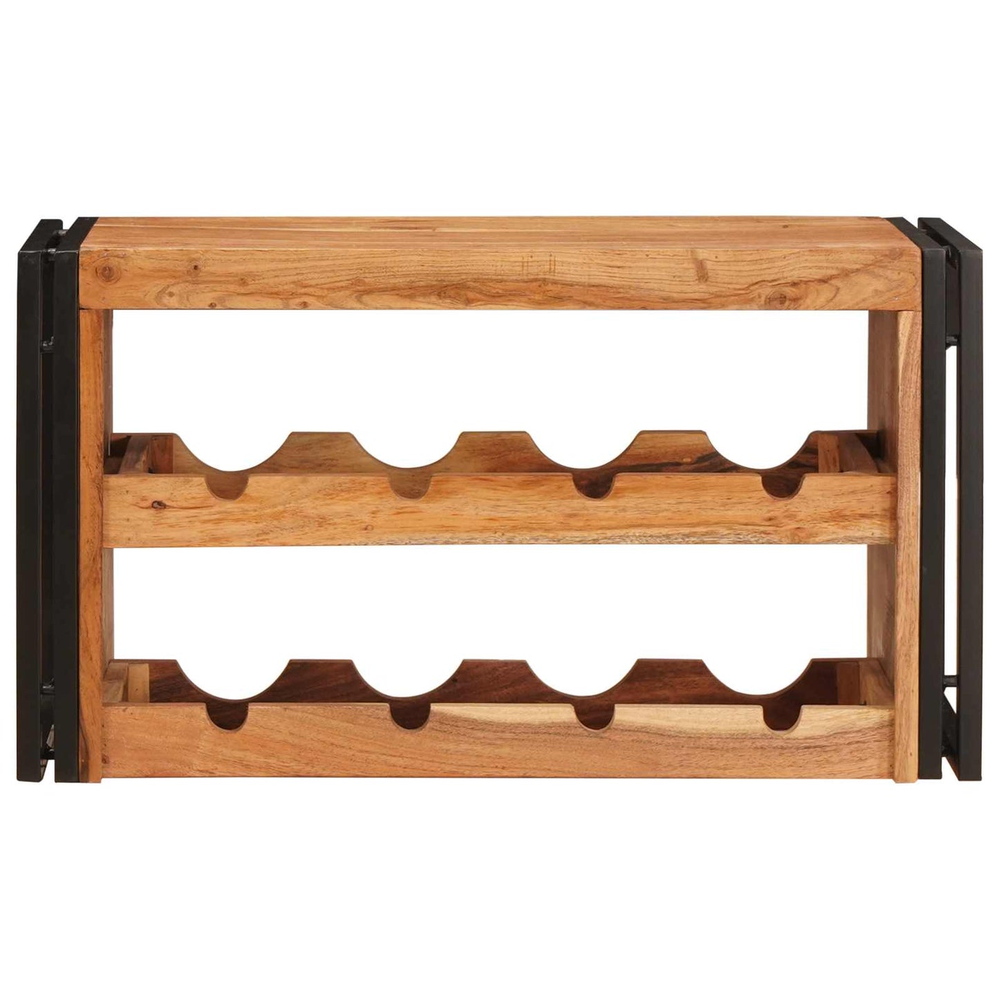 Wijnrek Bruin 100 x 45 x 33 cm Massief Acaciahout