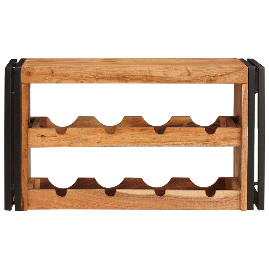 Wijnrek Bruin 100 x 45 x 33 cm Massief Acaciahout