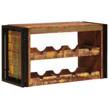 Wijnrek Bruin 100 x 45 x 33 cm Massief gerecycled hout