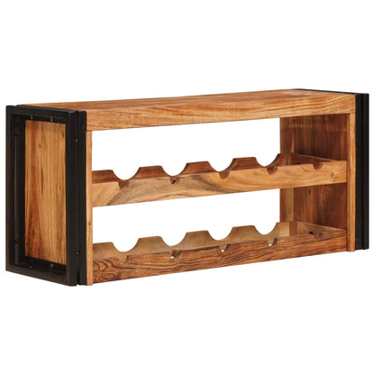 Wijnrek Bruin 100 x 45 x 33 cm Massief Acaciahout