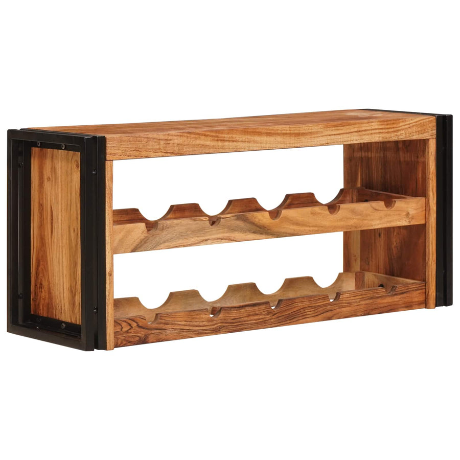 Wijnrek Bruin 100 x 45 x 33 cm Massief Acaciahout