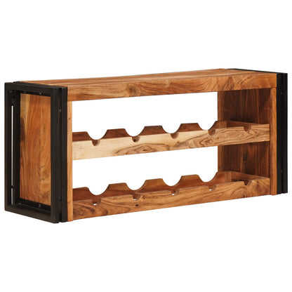 Wijnrek Bruin 100 x 45 x 33 cm Massief Acaciahout