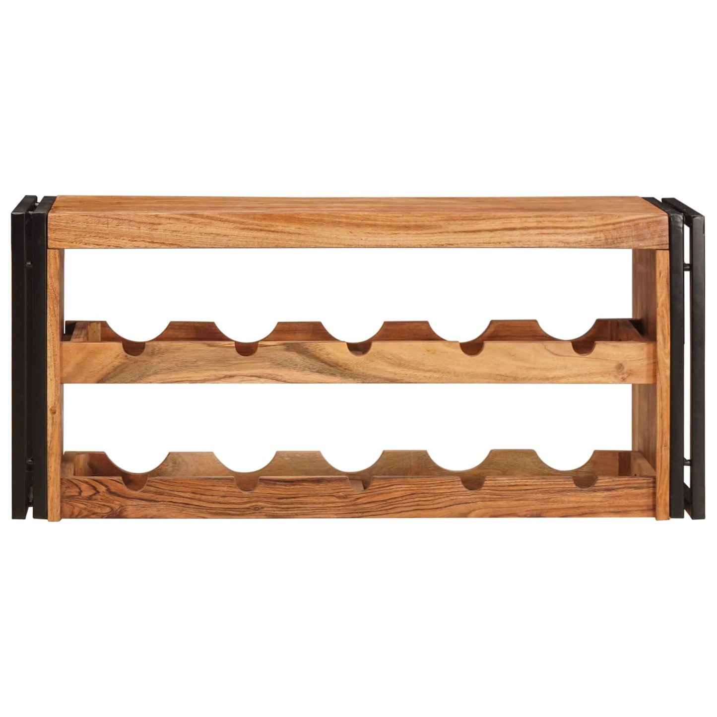 Wijnrek Bruin 100 x 45 x 33 cm Massief Acaciahout