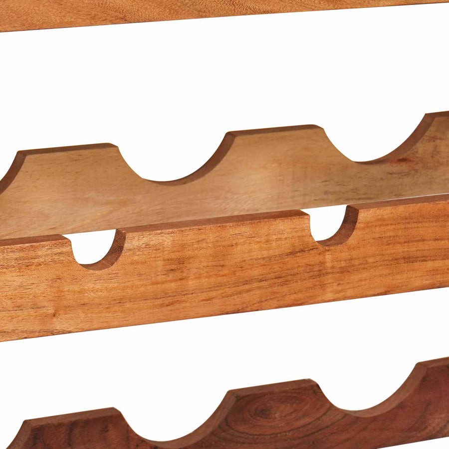 Wijnrek Bruin 100 x 45 x 33 cm Massief Acaciahout