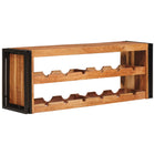 Wine Rack Brown 100 x 45 x 33 cm Solid Acacia Wood