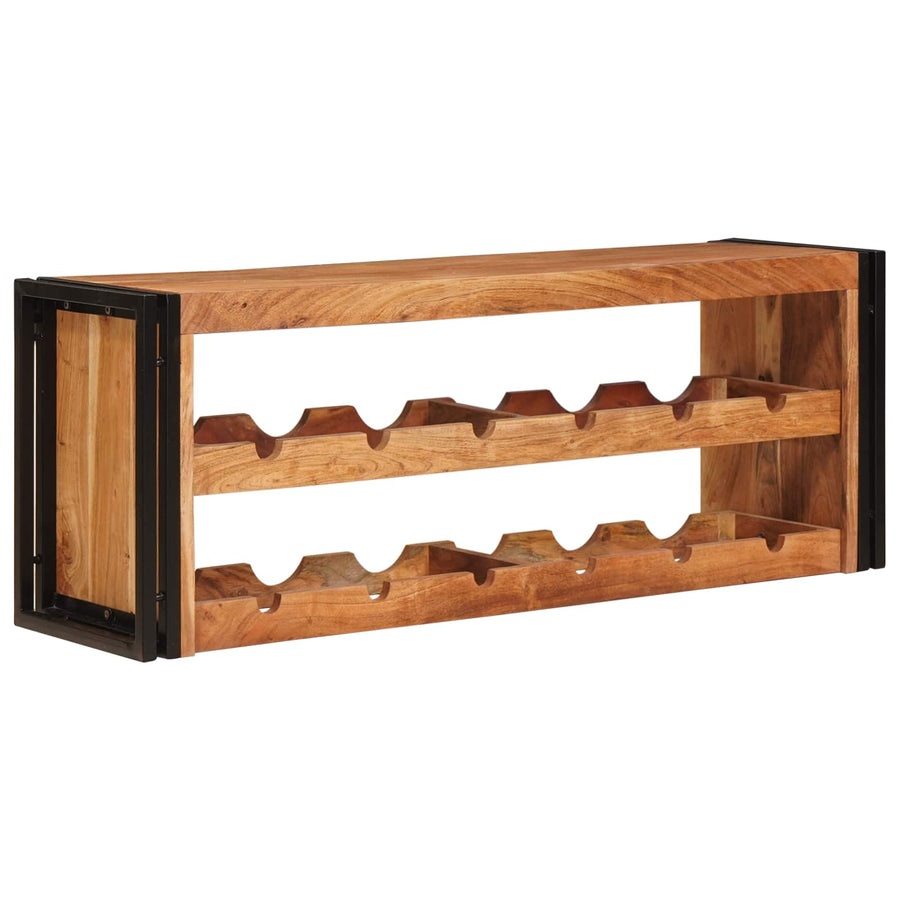 Wijnrek Bruin 100 x 45 x 33 cm Massief Acaciahout