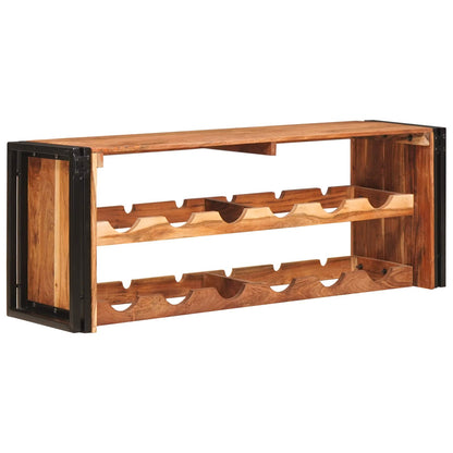 Wijnrek Bruin 100 x 45 x 33 cm Massief Acaciahout