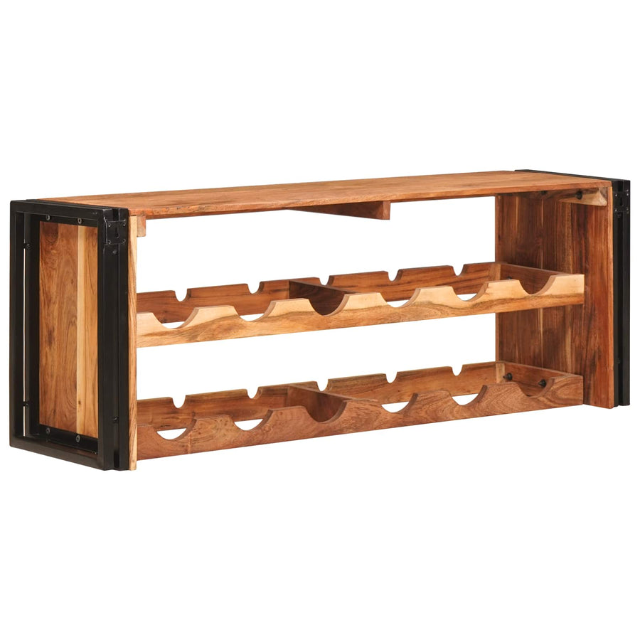 Wijnrek Bruin 100 x 45 x 33 cm Massief Acaciahout