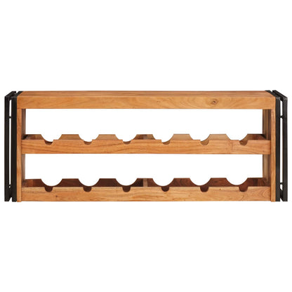 Wijnrek Bruin 100 x 45 x 33 cm Massief Acaciahout