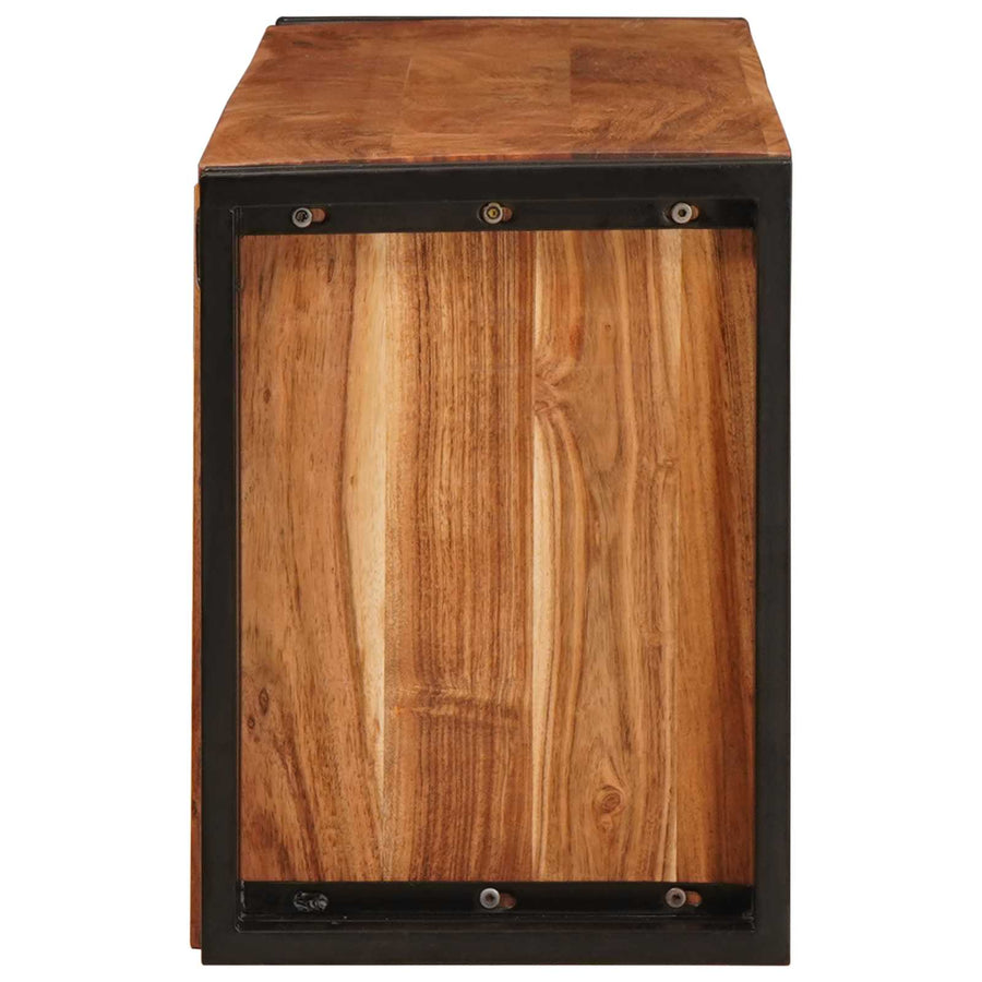 Wijnrek Bruin 100 x 45 x 33 cm Massief Acaciahout