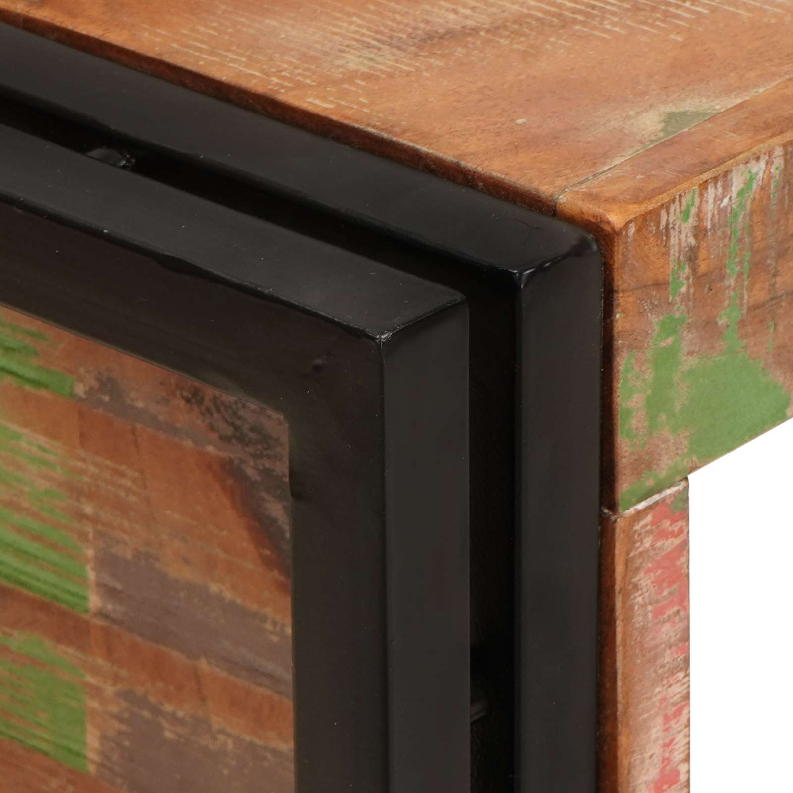 Wijnrek Bruin 100 x 45 x 33 cm Massief gerecycled hout