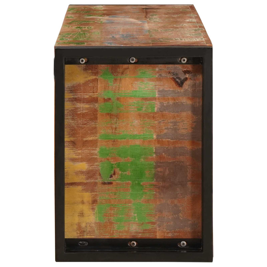 Wijnrek Bruin 100 x 45 x 33 cm Massief gerecycled hout